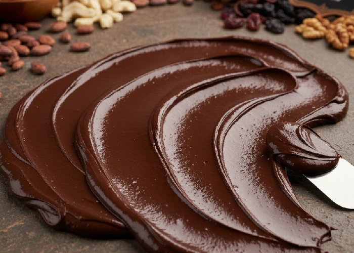 Dark choco paste ensuring consistent chocolate texture despite variable raw materials from local suppliers.