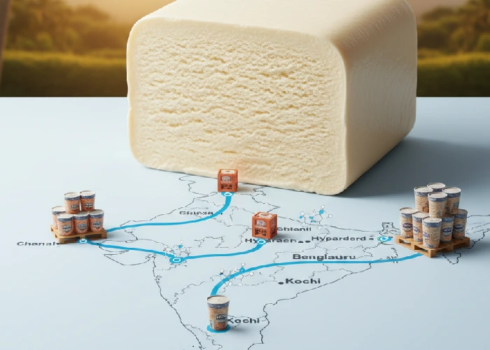 Ice cream stabilisers helping manufacturers maintain texture consistency across South India’s supply chains.