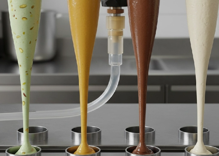 Kulfi stabilizer ensuring uniform texture across pista, mango, chocolate and malai kulfi flavours.
