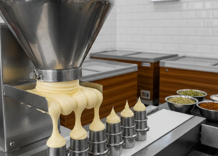 Kulfi stabilizer enabling local parlours to offer premium, smooth kulfi like large commercial brands.
